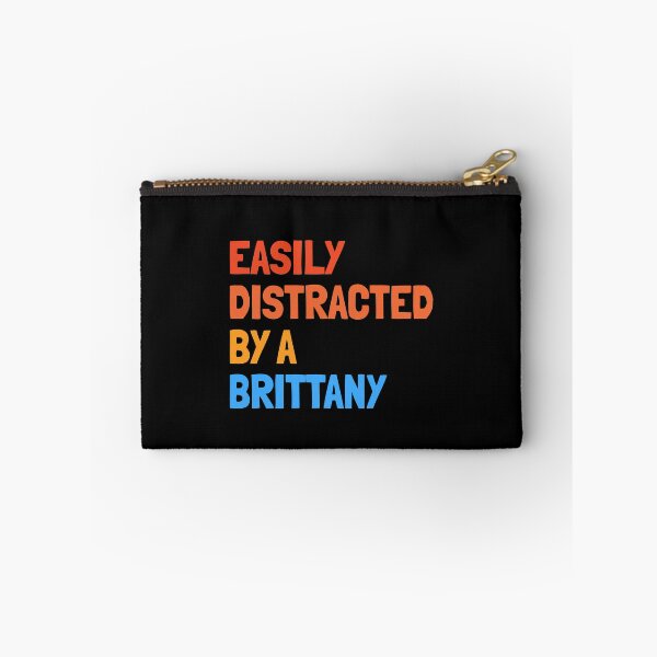 Item preview, Easily Distracted By A Brittany Funny Dog Gift  designed and sold by Guarddogdrive.