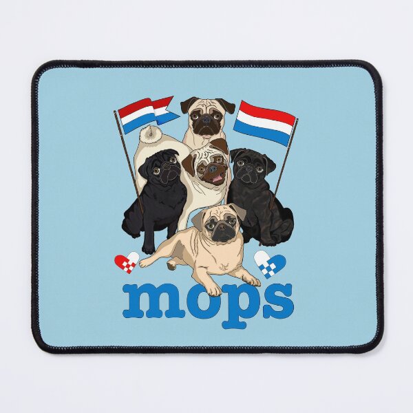 Item preview, MOPS! (Luxembourgish version!) designed and sold by FivePugs.
