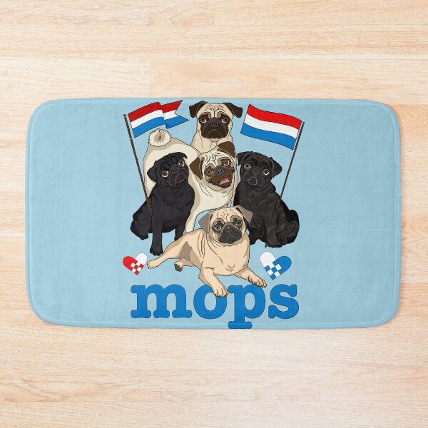 Item preview, MOPS! (Luxembourgish version!) designed and sold by FivePugs.