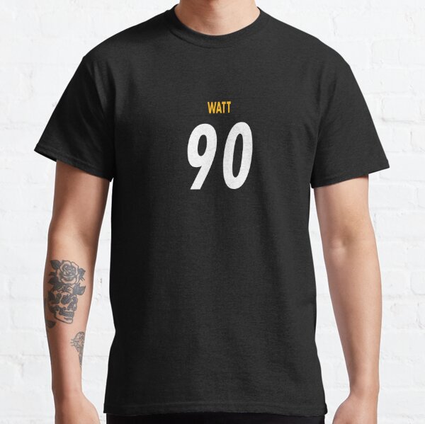 90 WATT” TJ Watt Pittsburgh Football T-Shirt-Art – Artvinatee