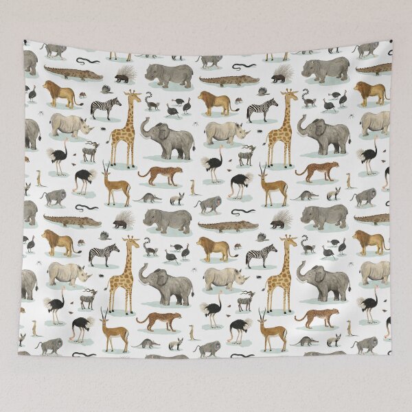 Item preview, South African Animals designed and sold by Katherine Quinn Illustration.