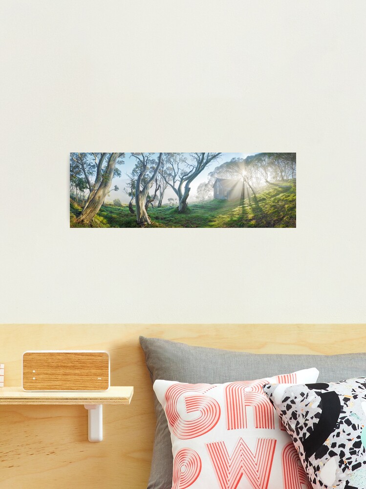 Thumbnail 2 of 3, Photographic Print, Cope Hut, Falls Creek, Victoria, Australia designed and sold by Chockstone.