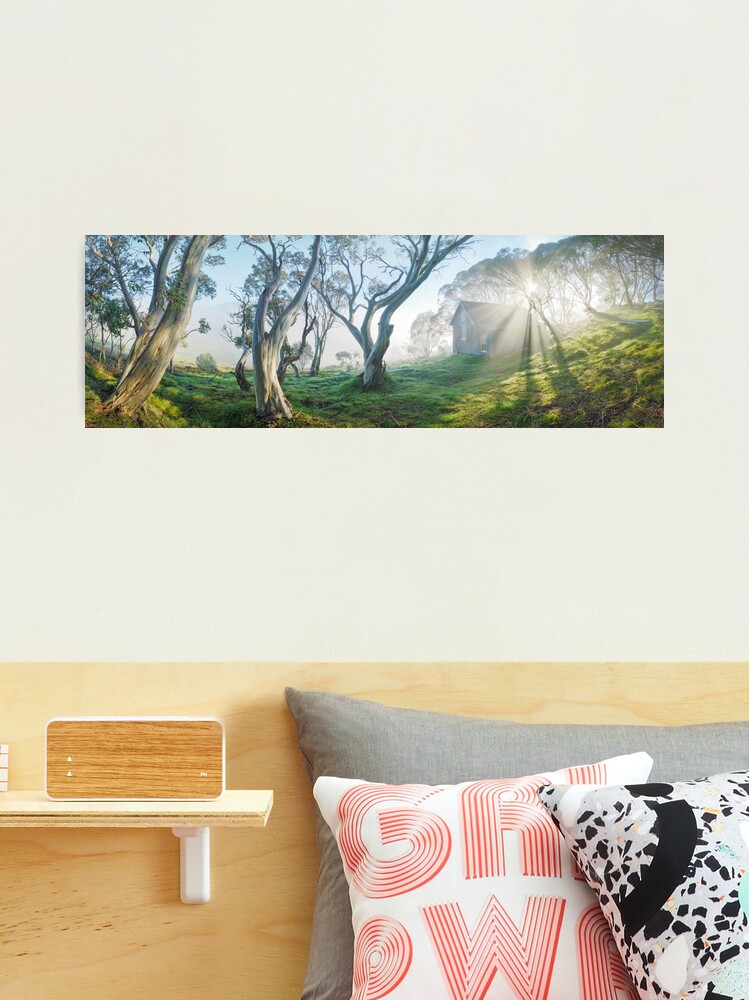 Thumbnail 2 of 3, Photographic Print, Cope Hut, Falls Creek, Victoria, Australia designed and sold by Chockstone.