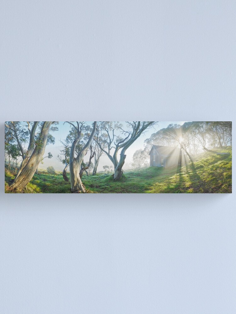 Thumbnail 1 of 3, Canvas Print, Cope Hut, Falls Creek, Victoria, Australia designed and sold by Chockstone.