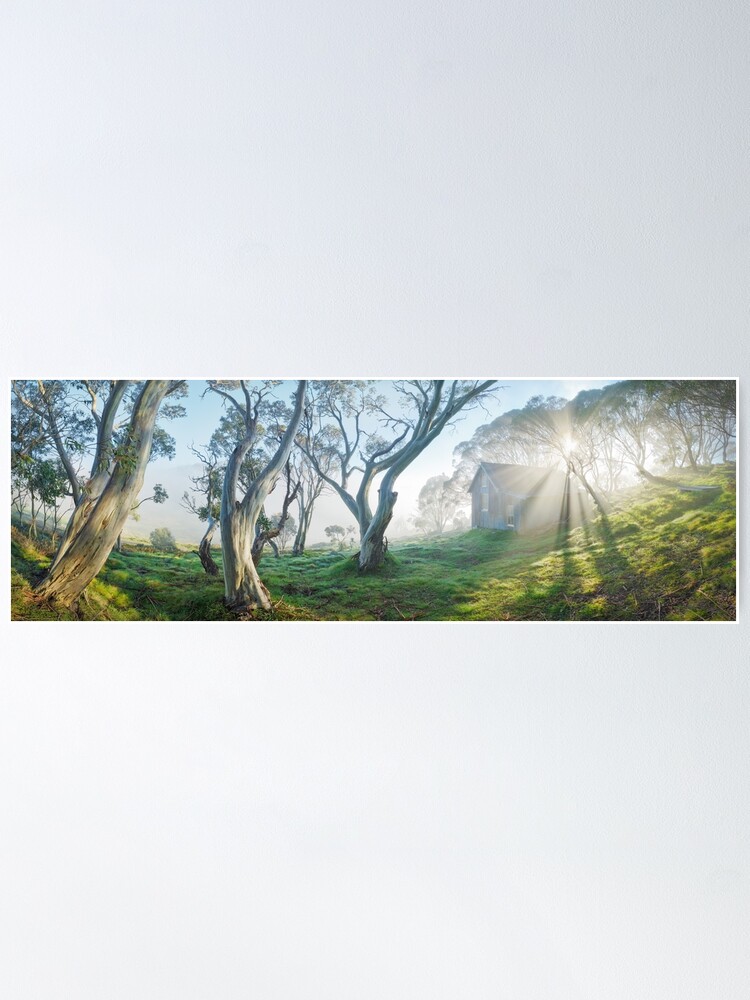 Thumbnail 1 of 3, Poster, Cope Hut, Falls Creek, Victoria, Australia designed and sold by Chockstone.