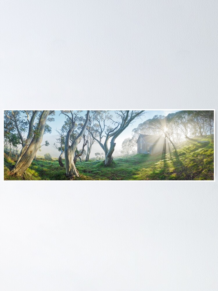 Thumbnail 1 of 3, Poster, Cope Hut, Falls Creek, Victoria, Australia designed and sold by Chockstone.