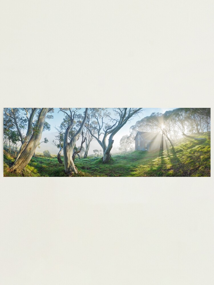 Thumbnail 1 of 3, Photographic Print, Cope Hut, Falls Creek, Victoria, Australia designed and sold by Chockstone.