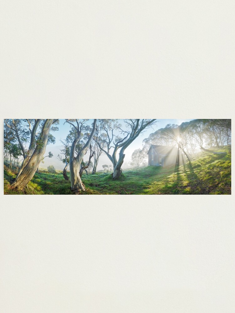 Thumbnail 1 of 3, Photographic Print, Cope Hut, Falls Creek, Victoria, Australia designed and sold by Chockstone.