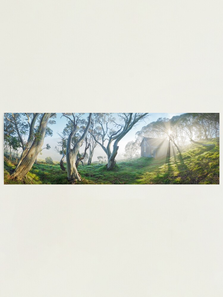 Thumbnail 1 of 3, Photographic Print, Cope Hut, Falls Creek, Victoria, Australia designed and sold by Chockstone.