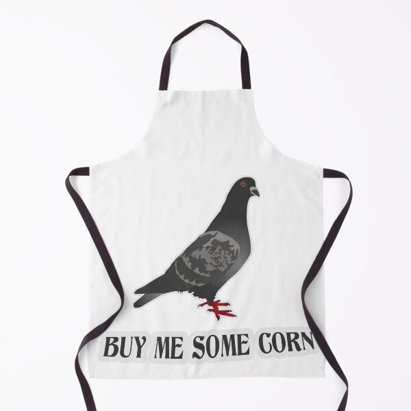 Item preview, beautiful pigeon - buy me some corn designed and sold by STICKOVA ARTS.
