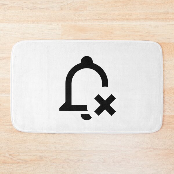 Item preview, MDI bell-remove-outline designed and sold by GnarlyFurtardo.