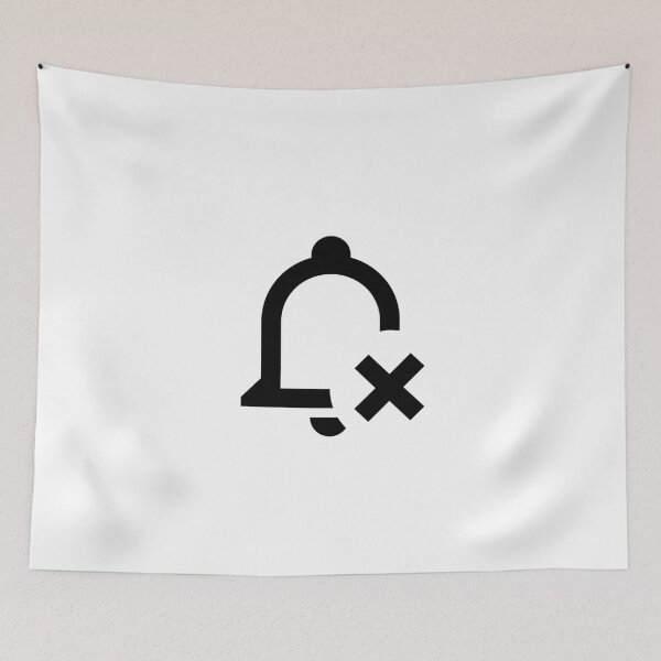 Item preview, MDI bell-remove-outline designed and sold by GnarlyFurtardo.