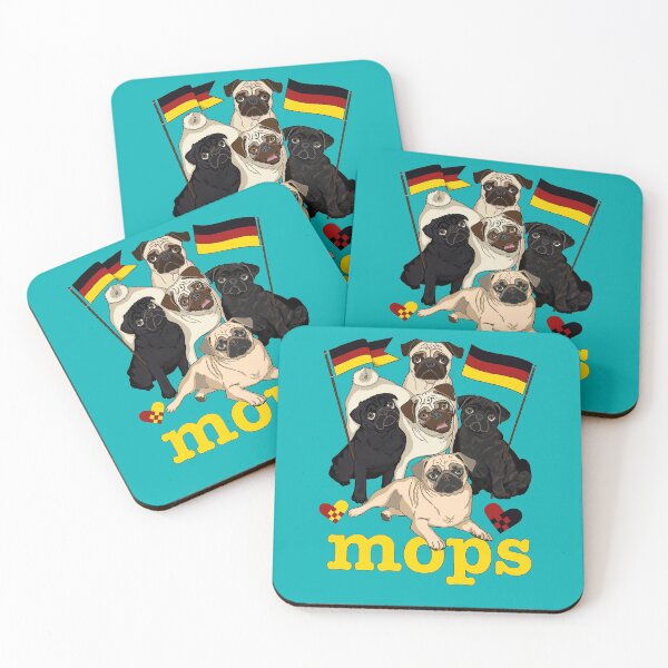 Item preview, MOPS! (German version!) designed and sold by FivePugs.