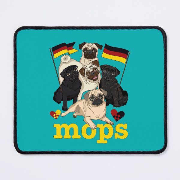 Item preview, MOPS! (German version!) designed and sold by FivePugs.