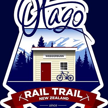 Artwork thumbnail, The Otago Central Rail Trail of New Zealand by Kiwidom
