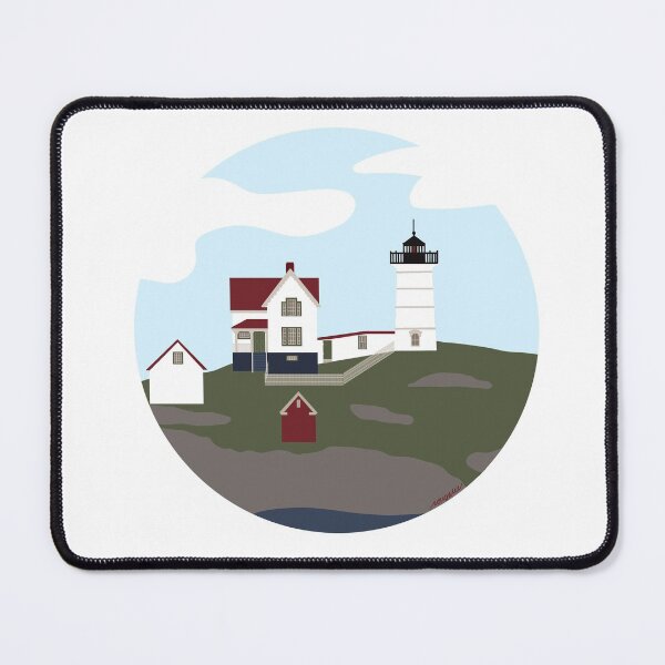 Item preview, Nubble Lighthouse designed and sold by Rousalie.