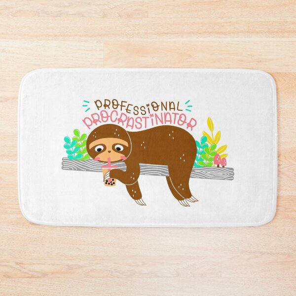 Item preview, Professional Procrastinator Sloth designed and sold by PlanetAries.