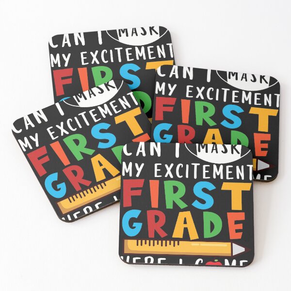 Item preview, Can't Mask My Excitement FIRST GRADE designed and sold by JefferyNimmo.