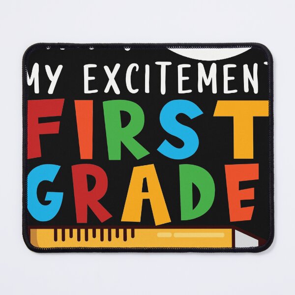 Item preview, Can't Mask My Excitement FIRST GRADE designed and sold by JefferyNimmo.