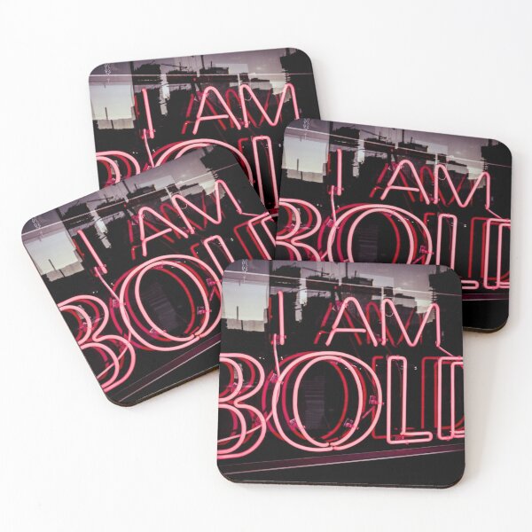 Item preview, I Am Bold Quote in neon lights designed and sold by timg58.