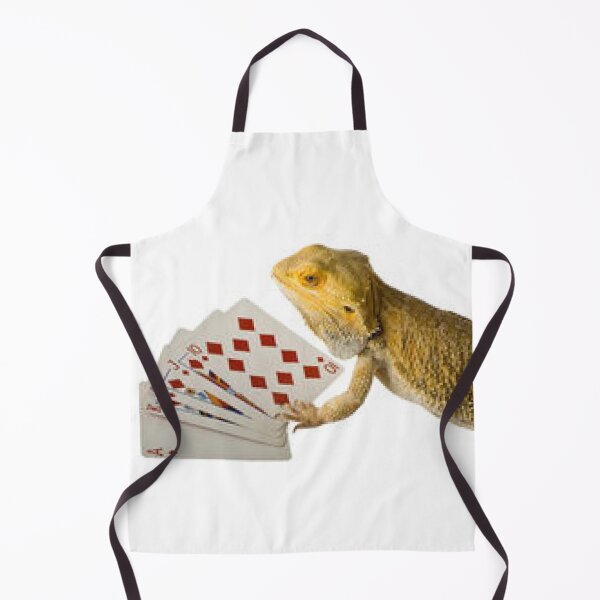 Item preview, Lizard Playing Poker With Perfect Winning Hand. Poker Fans. designed and sold by lduke47.