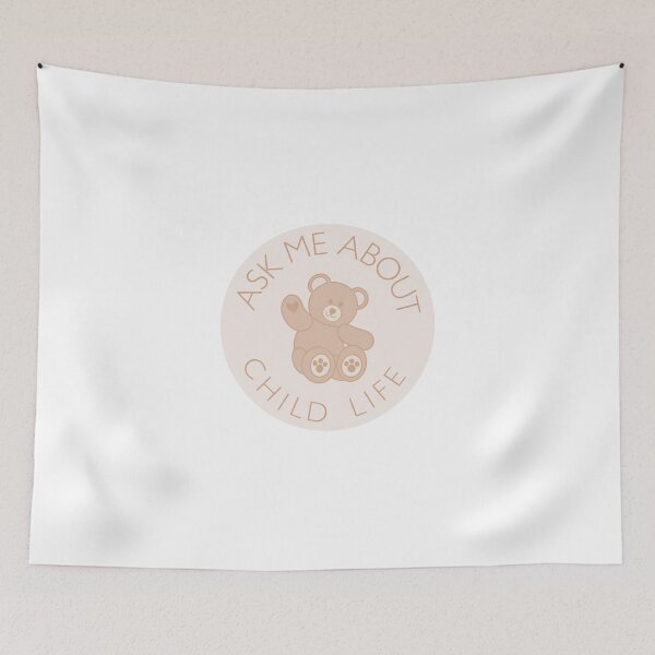 Item preview, ASK ME ABOUT - child life designed and sold by Tia Blodgett.