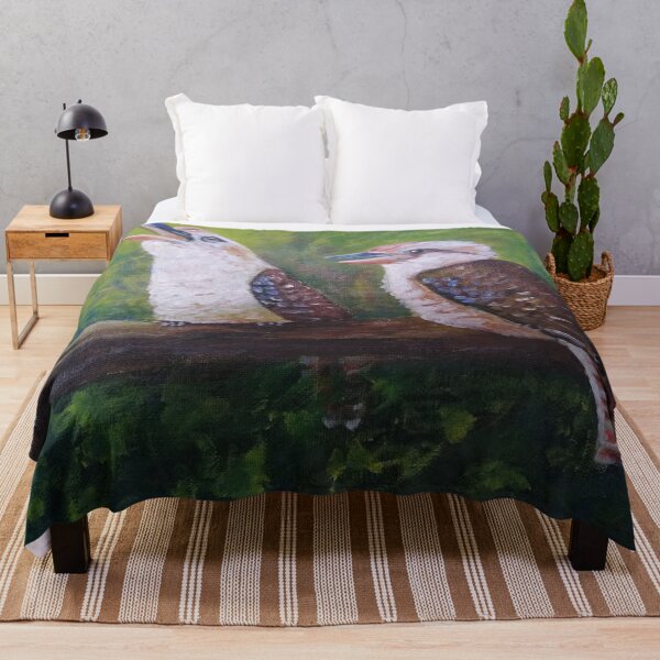 Item preview, Australian Kookaburra Original Art designed and sold by AussieMuma.