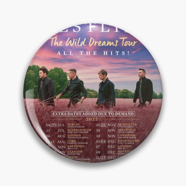 Item preview, West-life WS Tour 2022 with dates designed and sold by MargaretJackk.