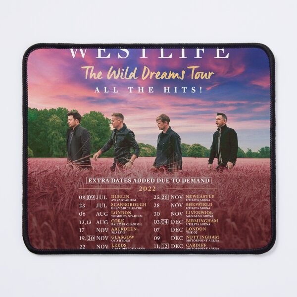 Item preview, West-life WS Tour 2022 with dates designed and sold by MargaretJackk.