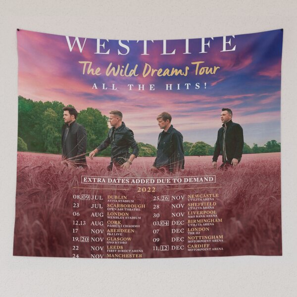 Item preview, West-life WS Tour 2022 with dates designed and sold by MargaretJackk.