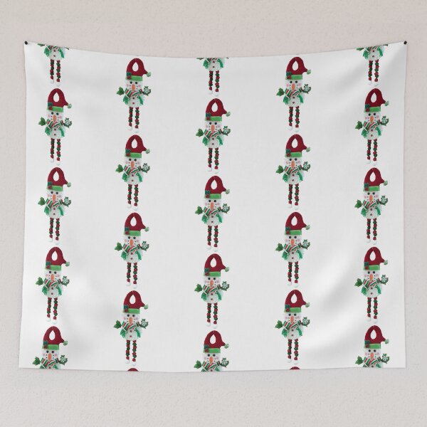 Item preview, Papá Noel de nieve colgante navideño con mantón designed and sold by LoloTrends.