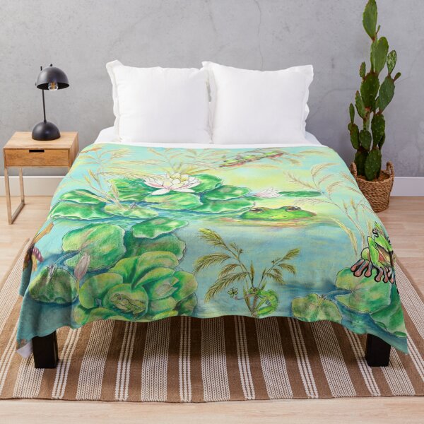 Item preview, FROGS ON A LILYPAD AT SUNSET designed and sold by CheranY.