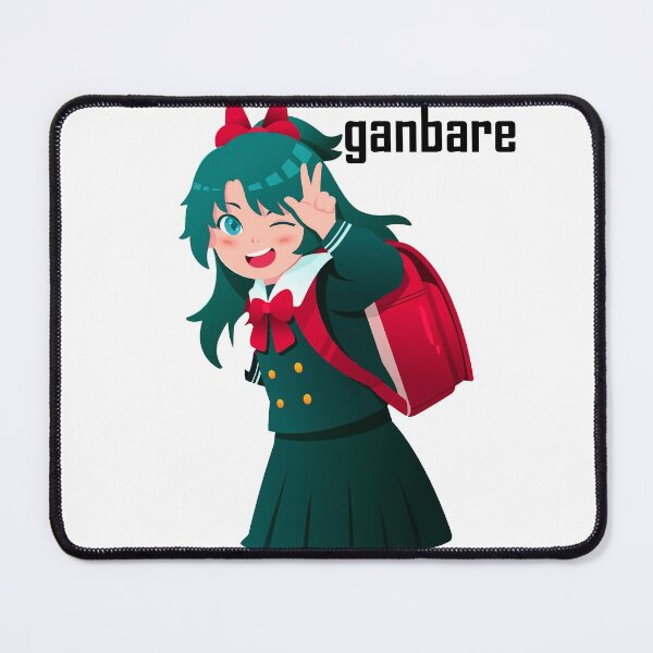 Item preview, ganbare a cute anime girl designed and sold by arkato.