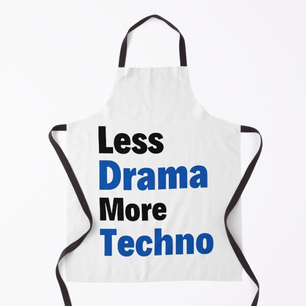 Item preview, Less Drama more Techno Bass, Electro, Minimal designed and sold by chetan786.