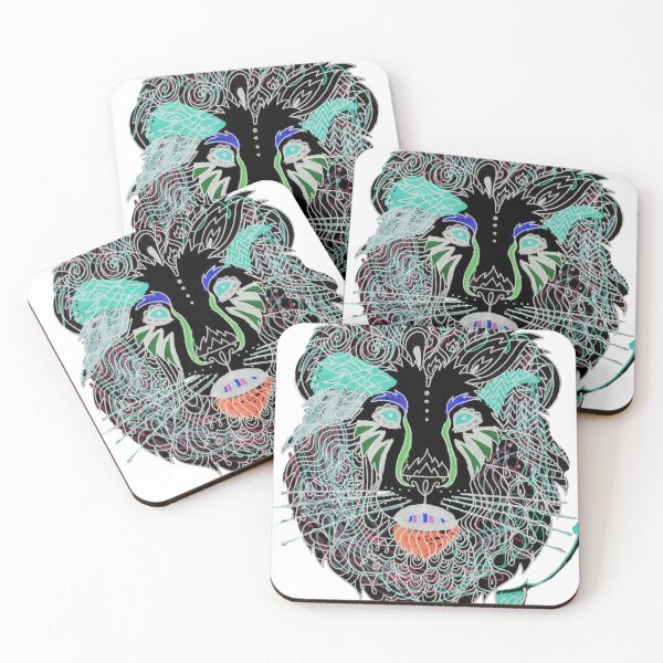 Item preview, Moni's Black and White Lion designed and sold by apparelnice.