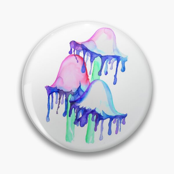 Item preview, Watercolor Mushrooms: Inky Caps designed and sold by RoxyTocin.