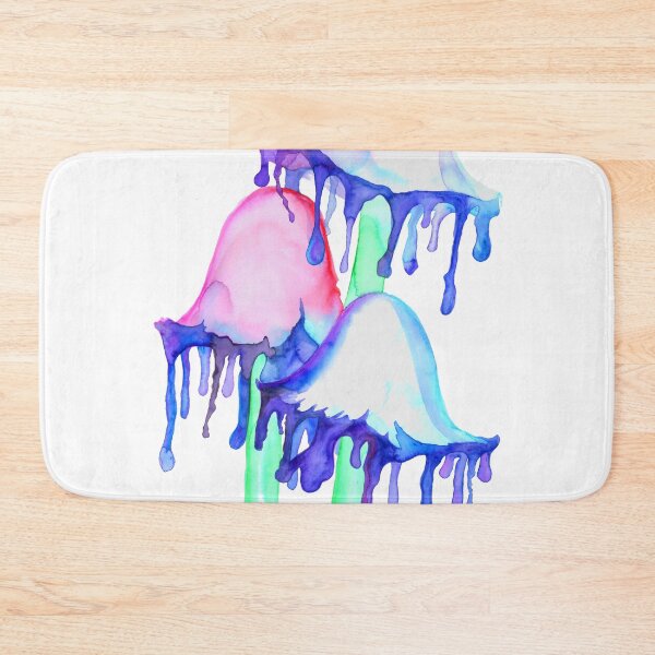 Item preview, Watercolor Mushrooms: Inky Caps designed and sold by RoxyTocin.