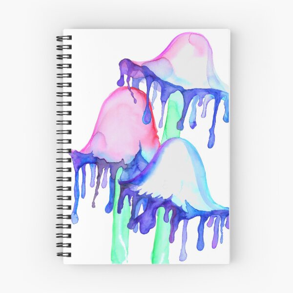 Item preview, Watercolor Mushrooms: Inky Caps designed and sold by RoxyTocin.
