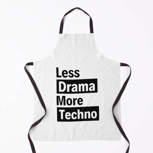 Item preview, Less Drama more Techno Bass, Electro, Minimal designed and sold by chetan786.