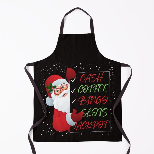 Item preview, Santa Cash Coffee Bingo Slots Jackpot designed and sold by SloganExpress.