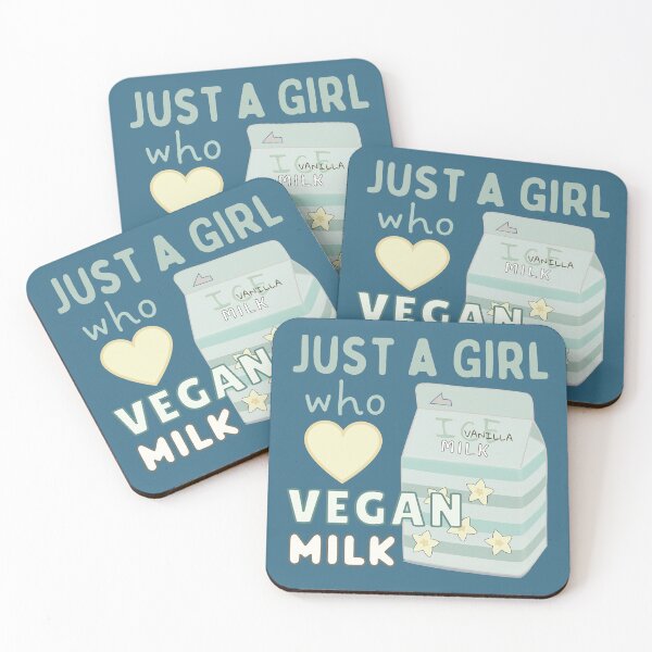 Item preview, Just A Girl Who Loves Vegan Milk - Kawaii Milk Box Pastel designed and sold by ViewerEqualsPhoton.