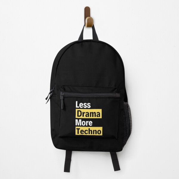 Item preview, Less Drama more Techno Bass, Electro, Minimal designed and sold by chetan786.