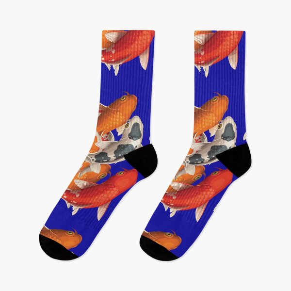Item preview, Koi Fish Pond Art - Triad Ultramarine designed and sold by johnta17.