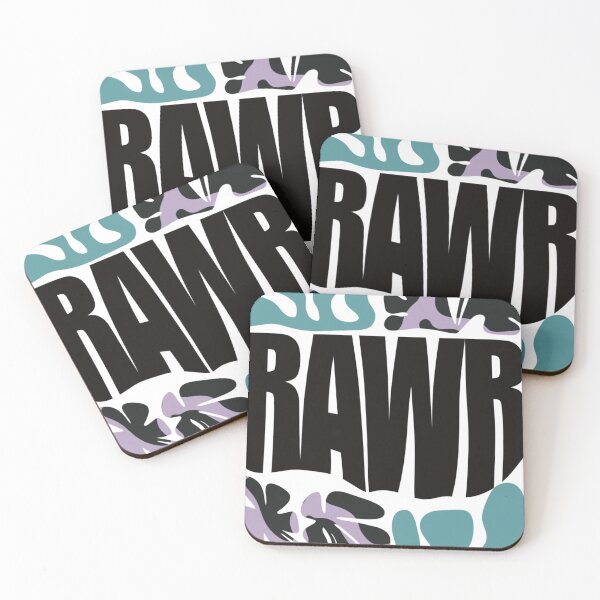 Item preview, RAWR - Purple and Teal designed and sold by brookemiller801.