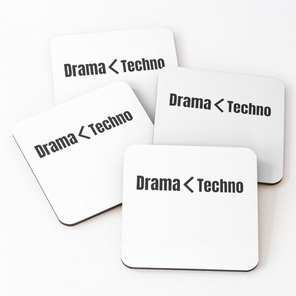 Item preview,  Less Drama more Techno Bass, Electro, Minimal designed and sold by chetan786.