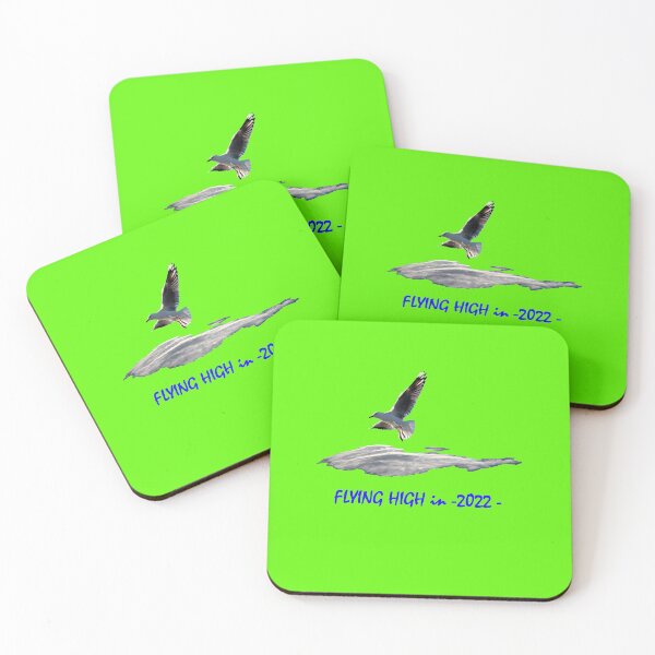 Item preview, Happy 2022 - Australian theme - Seagull Flying High. designed and sold by sunnypicsoz.