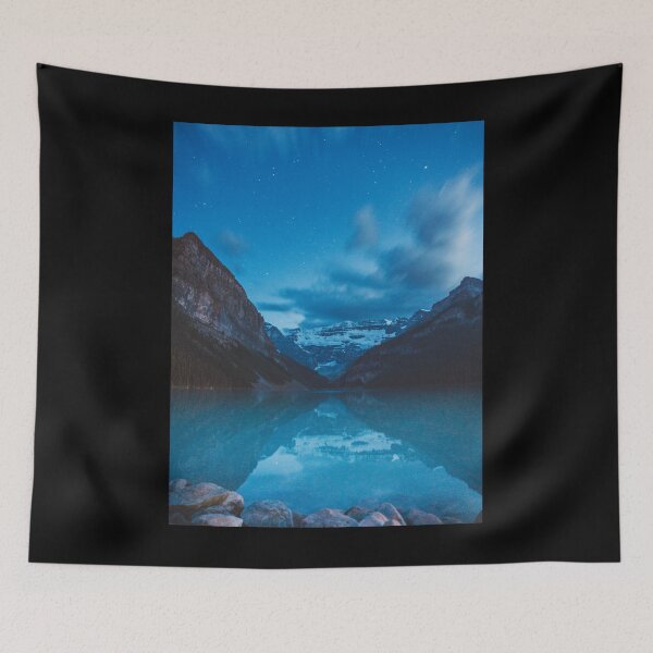 Item preview, Blue Canada Lake Mountains designed and sold by newburyboutique.