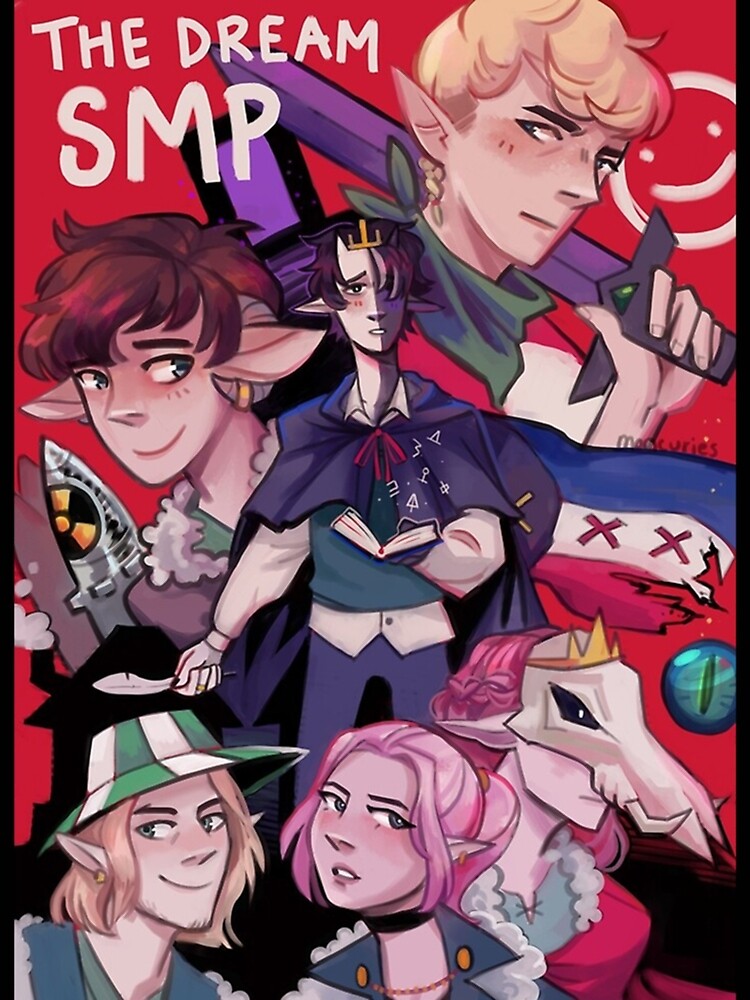 "The Dream Smp " Poster for Sale by HillerLand Redbubble