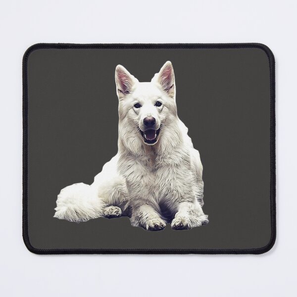 Item preview, White Swiss Shepherd Dog designed and sold by Elarex.