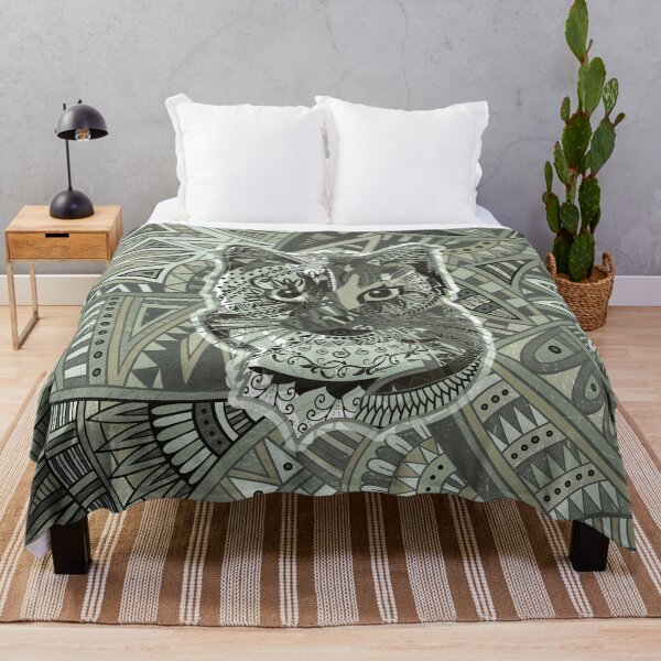 Item preview, Cat Slate Green Zentangle designed and sold by sunnthreads.